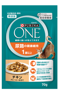 ピュリナ ワン パウチ 尿路の健康維持 1歳以上 チキン グレービー仕立て